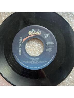 Ricky Skaggs - I'm Head Over Heels in Love/Uncle Pen 45rpm VG+ R25